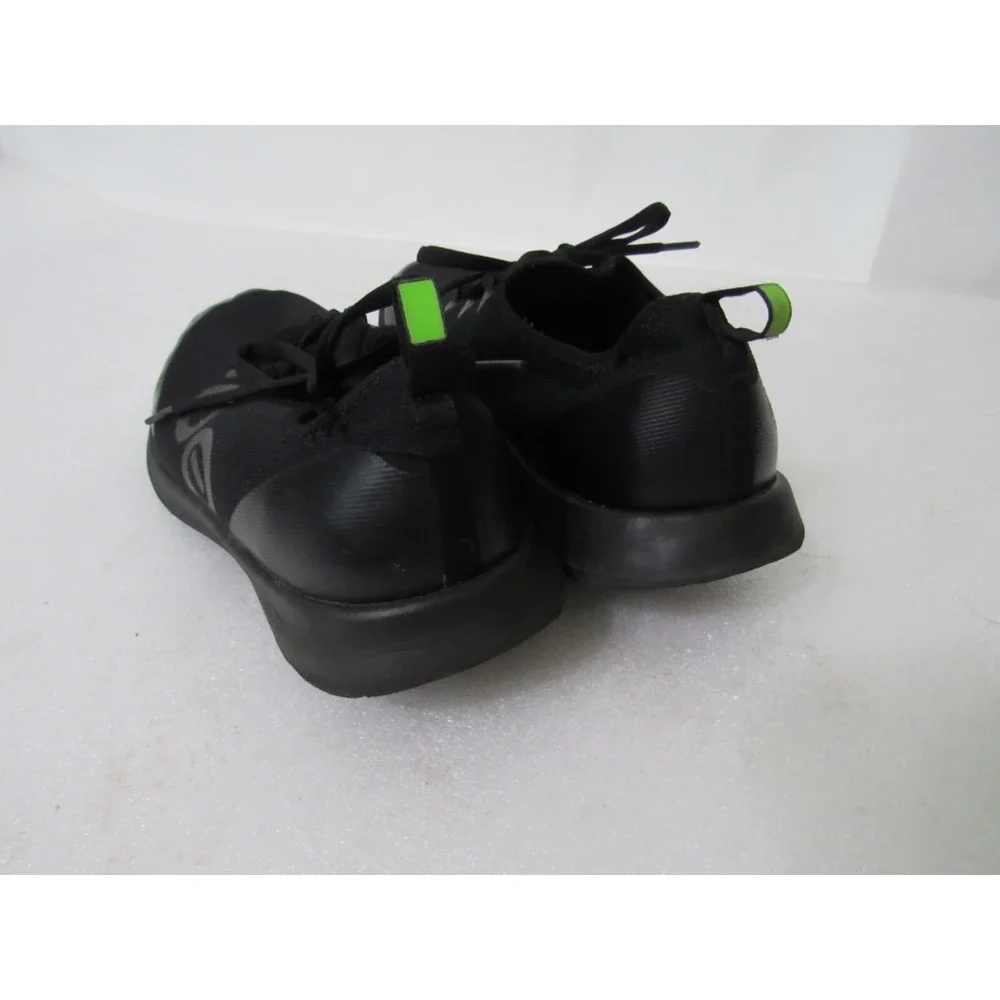 Oofos OOMG Sport LS Low Comfort‎ Shoes Men's size 10 Black Textile White